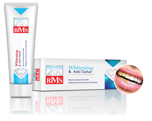 خمیر دندان ضدجرم و سفید کننده بی.ام.اس BMS
