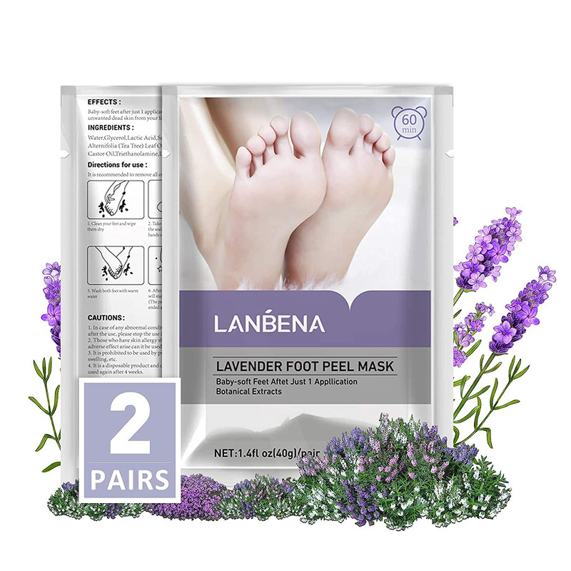 ماسک لایه بردار پا اسطوخودوس لانبنا