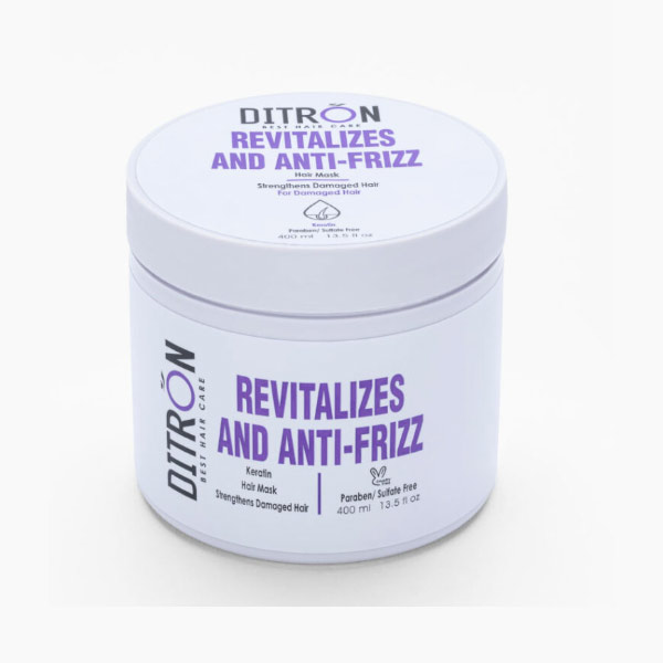 ماسک مو ویتامینه و کراتینه حاوی روغن آرگان دیترون 400 میل