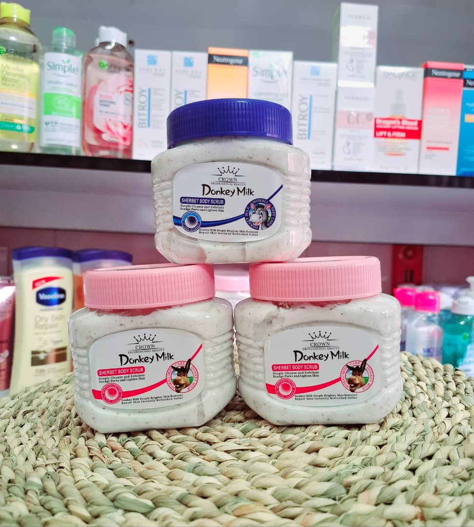 اسکراپ بدن شیر الاغ