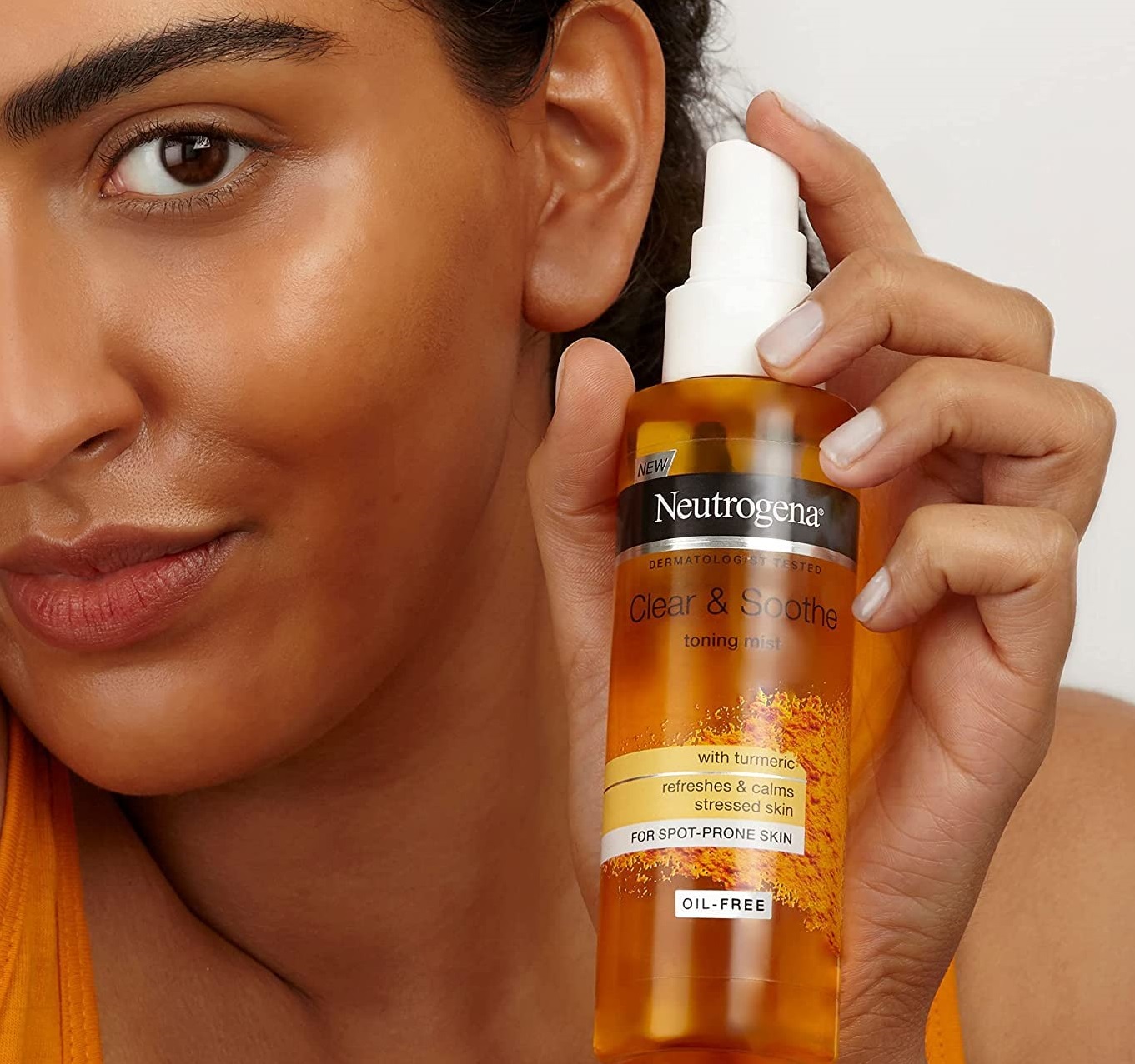 اسپری تونر پوست نوتروژینا مدل زردچوبه حجم 125 میلی لیتر