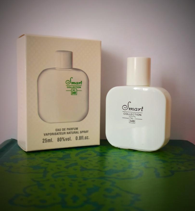 ادکلن 25  میل اسمارت کد 349 مدل (لاگوست سفید)طرح اصلی
