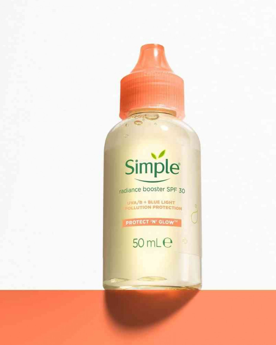 سرم روشن کننده و ضد آفتاب اس پی اف 30 سیمپل