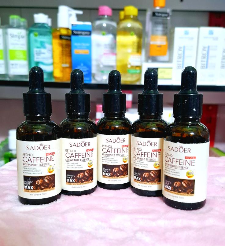 سرم ضد چروک سادور مدل کافئین حجم 30 میلی لیتر