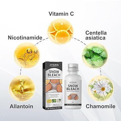 کرم سفید کننده برف بدن JAYSUING