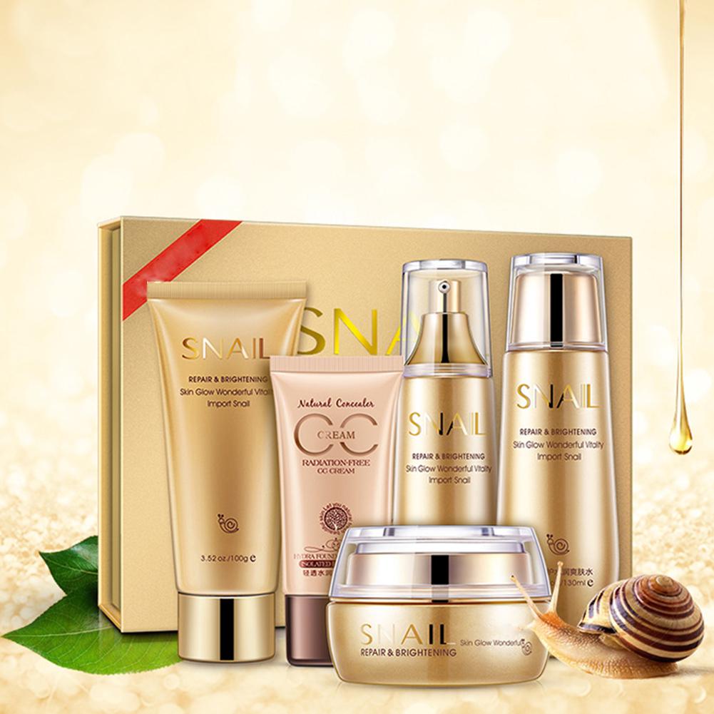 پکیج روشن کننده و ترمیم کننده حلزون بیوآکوا