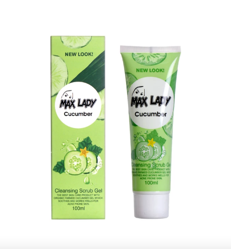 ژل لایه بردار خیار مدل مکس لیدی با حجم 100 میلی لیتر