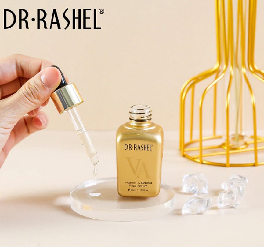 سرم صورت رتینول ویتامین A جوانسازی و ضد پیری دکتر راشل