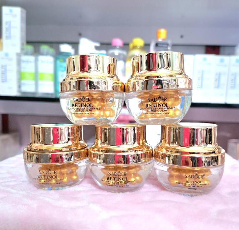 ژل کرم دور چشم رتینول کلاژن سادور