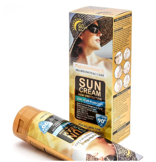 کرم ضد آفتاب بی رنگ وکالی مدل SFP90 مناسب انوع پوست حجم 130 میلی لیتر