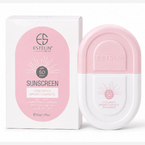 کرم ضد آفتاب  ضدلک و بی رنگ استلین SPF 50  حجم ۵۰ میلی لیتر