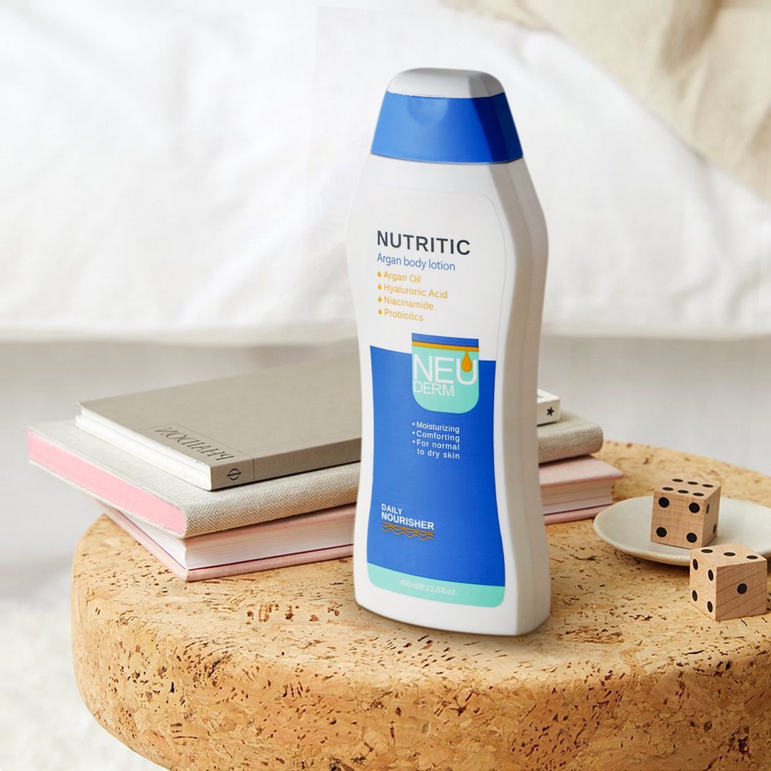 لوسیون بدن نوتریتیک آرگان پوست خشک تا نرمال نئودرم