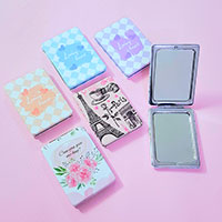 آینه جیبی دوطرفه کیوت