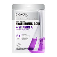 ماسک ورقه‌ای هیالورونیک اسید و ویتامین A بیوآکوا