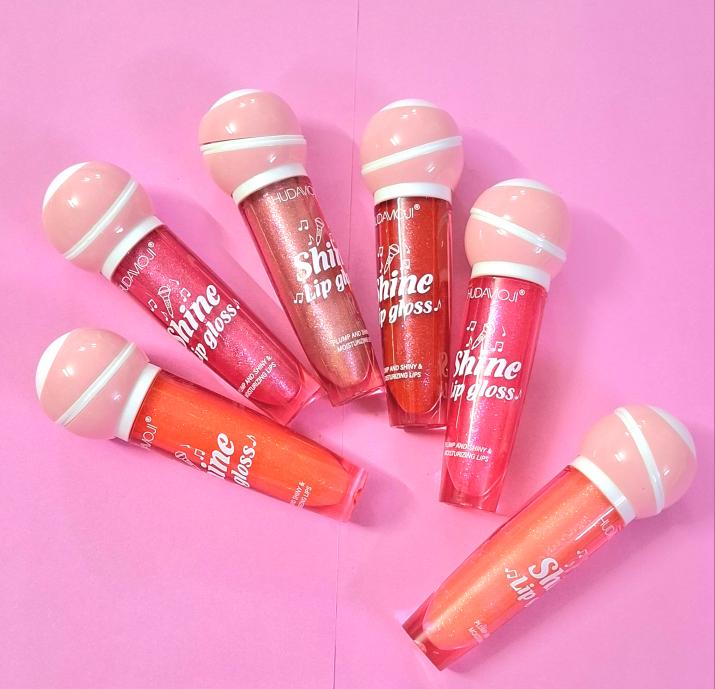 لیپ گلاس قلمی شاین دار