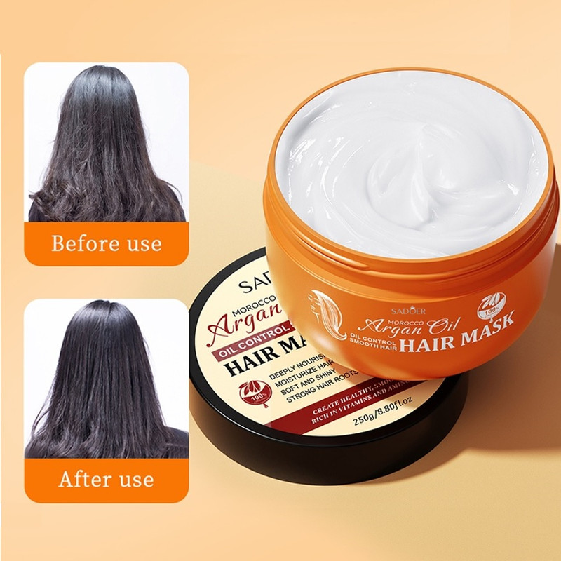 ماسک مو کاسه ای روغن آرگان سادور